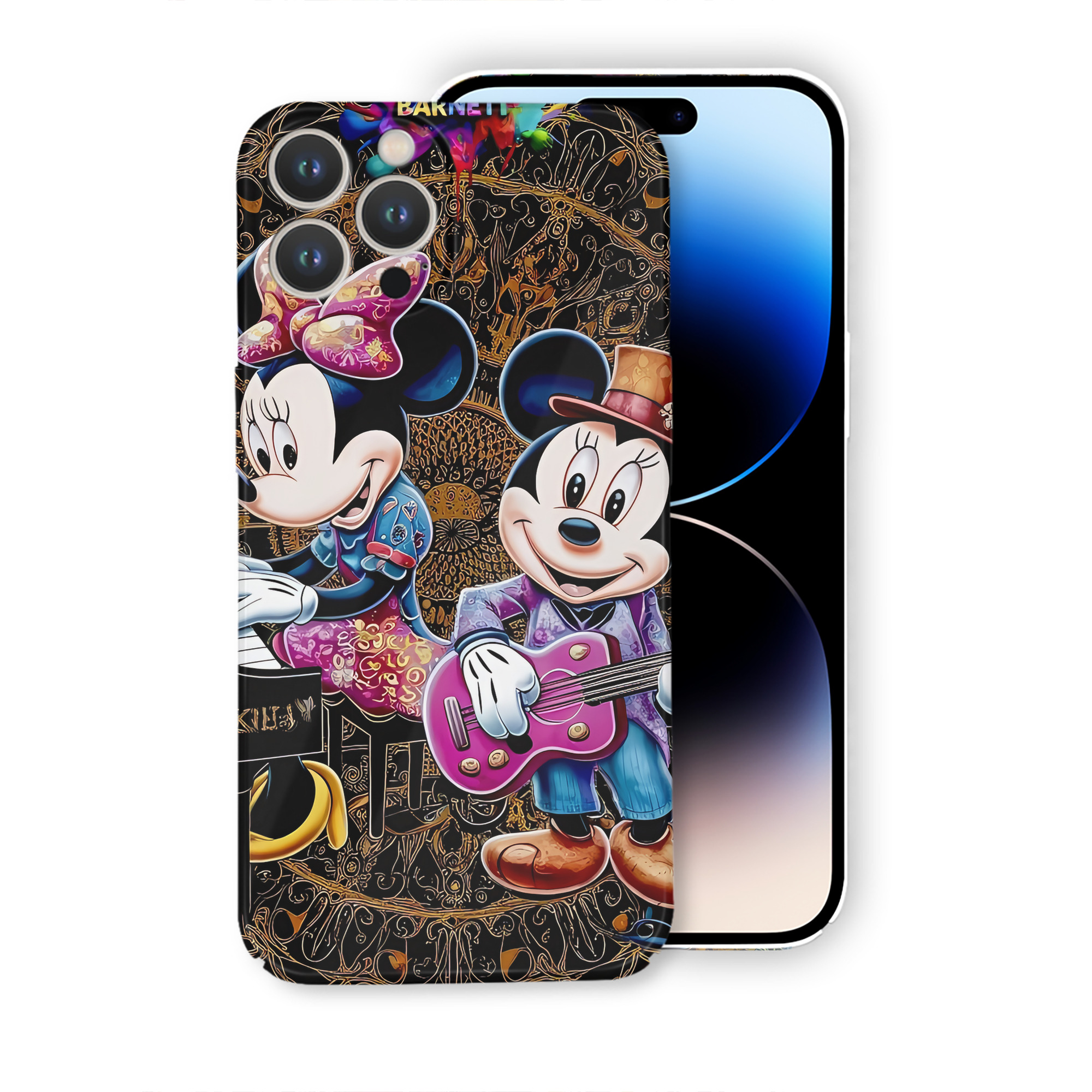 （画像用） ミッキーマウス Mickey Mouse 【iPhone 14シリーズ対応】ハードケース